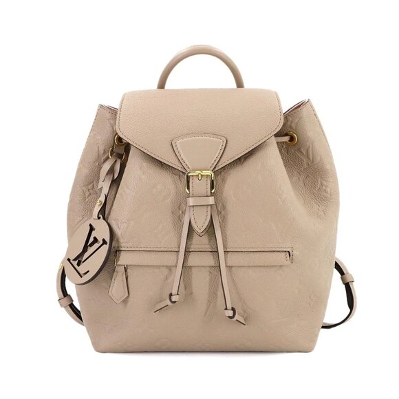 LOUIS VUITTON Monogram Empreinte Montsouris PM Backpack Leather M45410 90245192 - Picture 1 of 10